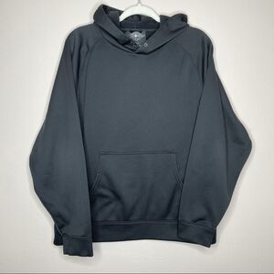 Charles River Apparel Men’s black fleece hoodie